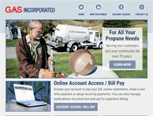 Tablet Screenshot of gasinc.com